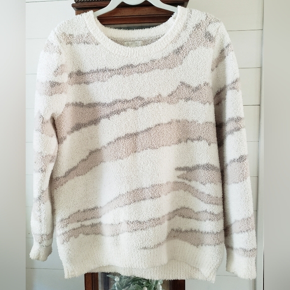 Barefoot Dreams Cozychic Sweater, Size L, Not Used - Picture 4 of 5